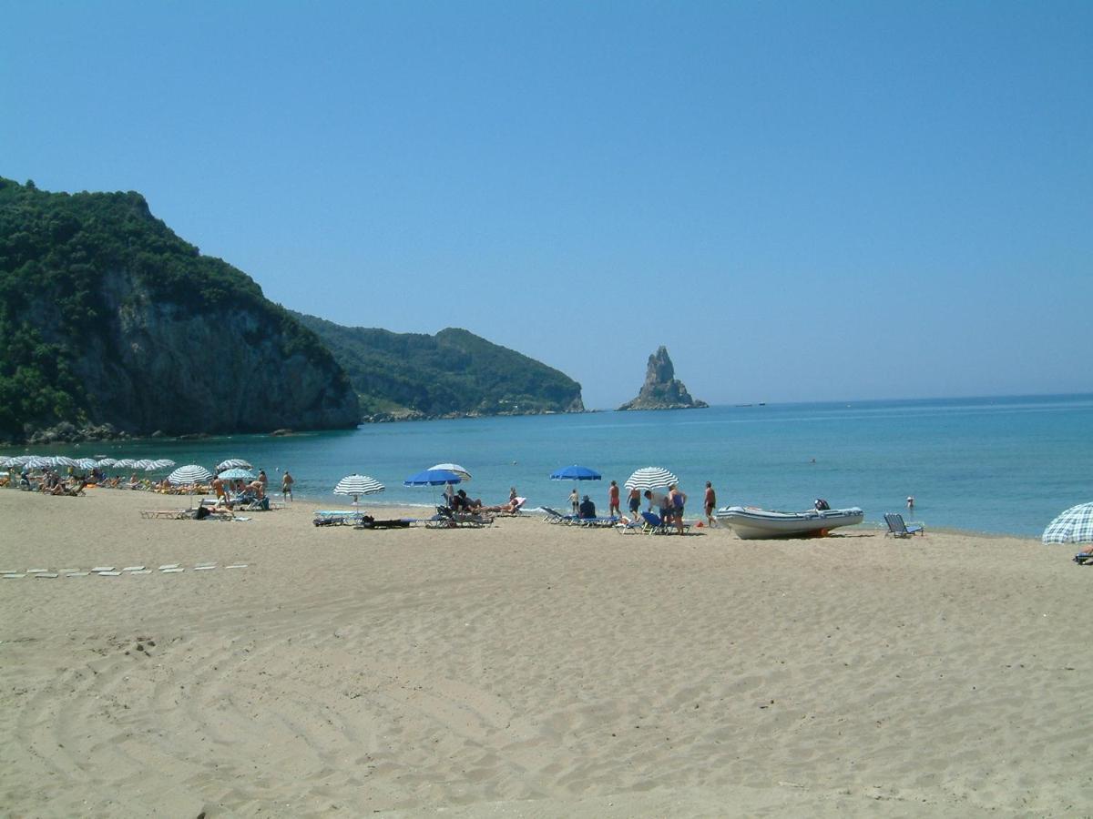 Natalia Apartment B With Panoramic Sea Views Of Agios Gordios Bay Экстерьер фото