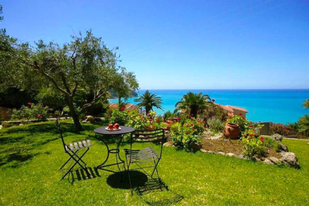 Natalia Apartment B With Panoramic Sea Views Of Agios Gordios Bay Экстерьер фото