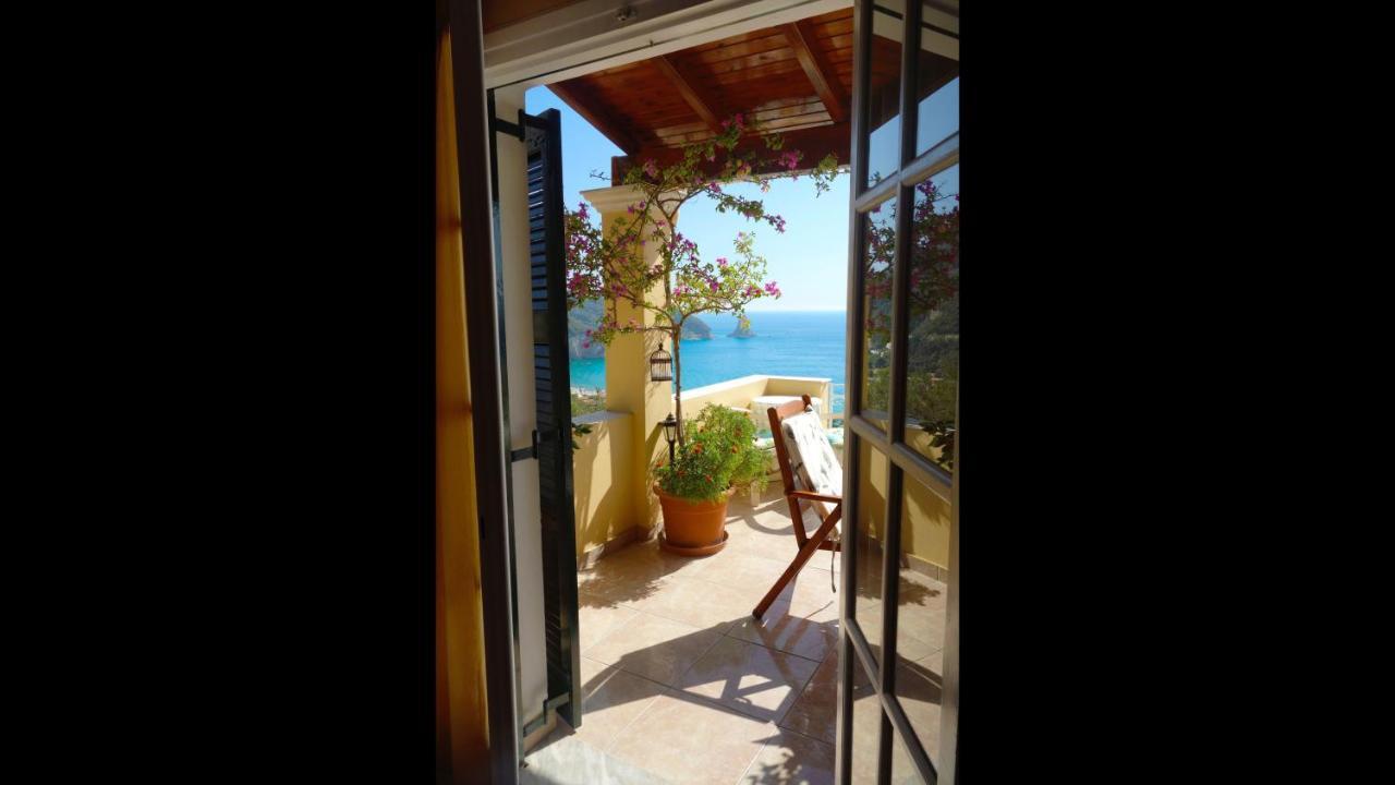 Natalia Apartment B With Panoramic Sea Views Of Agios Gordios Bay Экстерьер фото