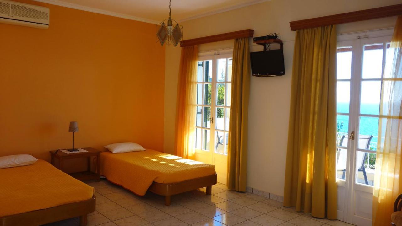 Natalia Apartment B With Panoramic Sea Views Of Agios Gordios Bay Экстерьер фото